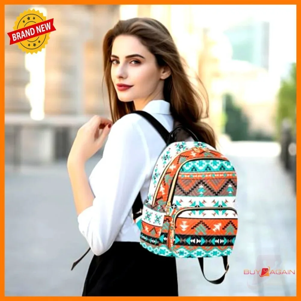 Quilted Mini Backpack Purse Lightweight Travel Casual Nylon